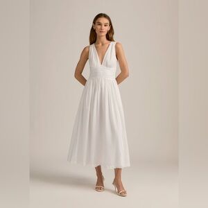 FAVORITE DAUGHTER The Eyes Only For You White Dress Shirt 12